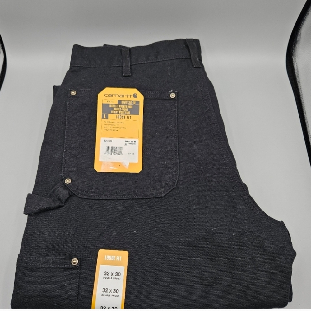 32x30 NEW- Loose Fit Firm Duck Double-Front Utility Work Pant